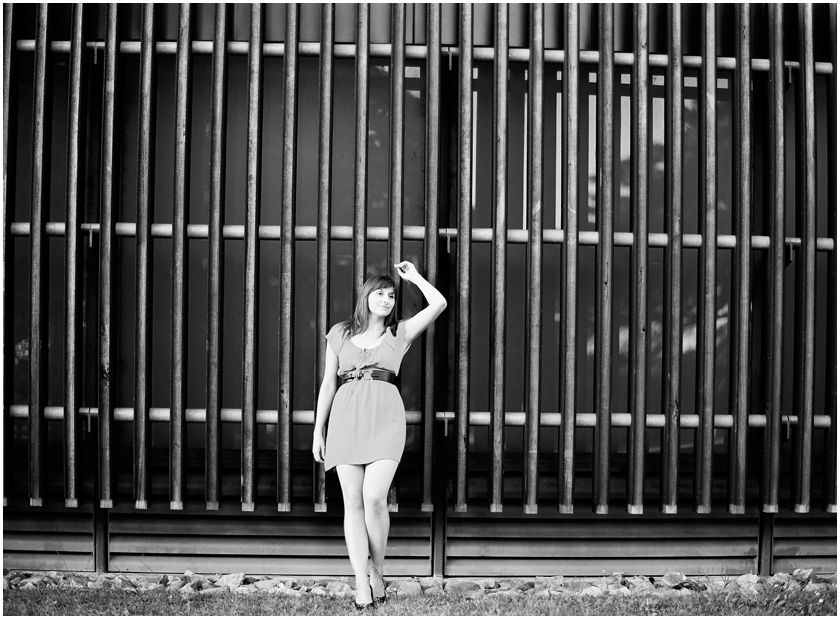 Nela b&w in Centennial Park