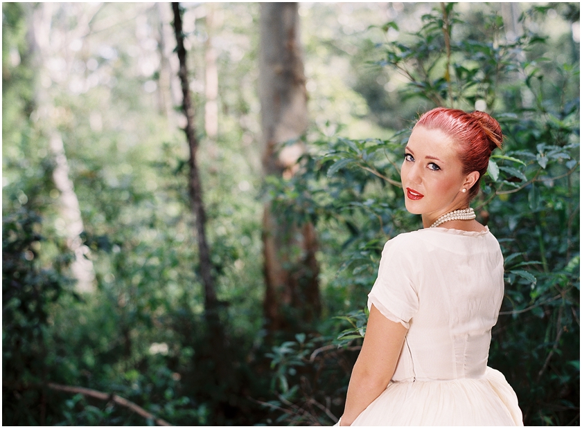 Bridal portraits shot on film Sydney